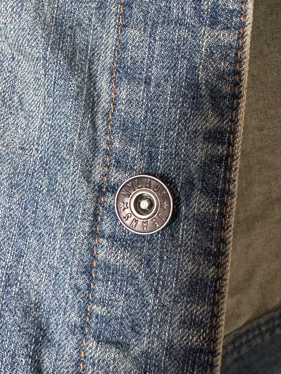 일본 Nylaus Jeans 청자켓 100 사이즈 상품이미지8