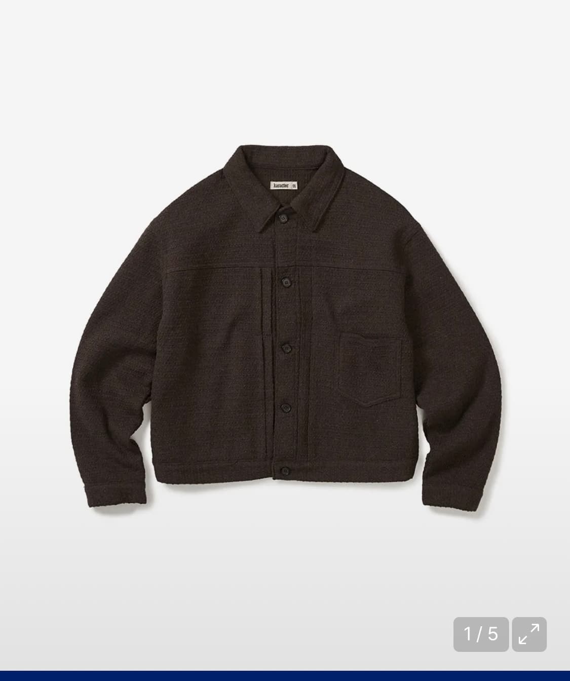 00) 카락터 트러커 자켓 상품이미지1