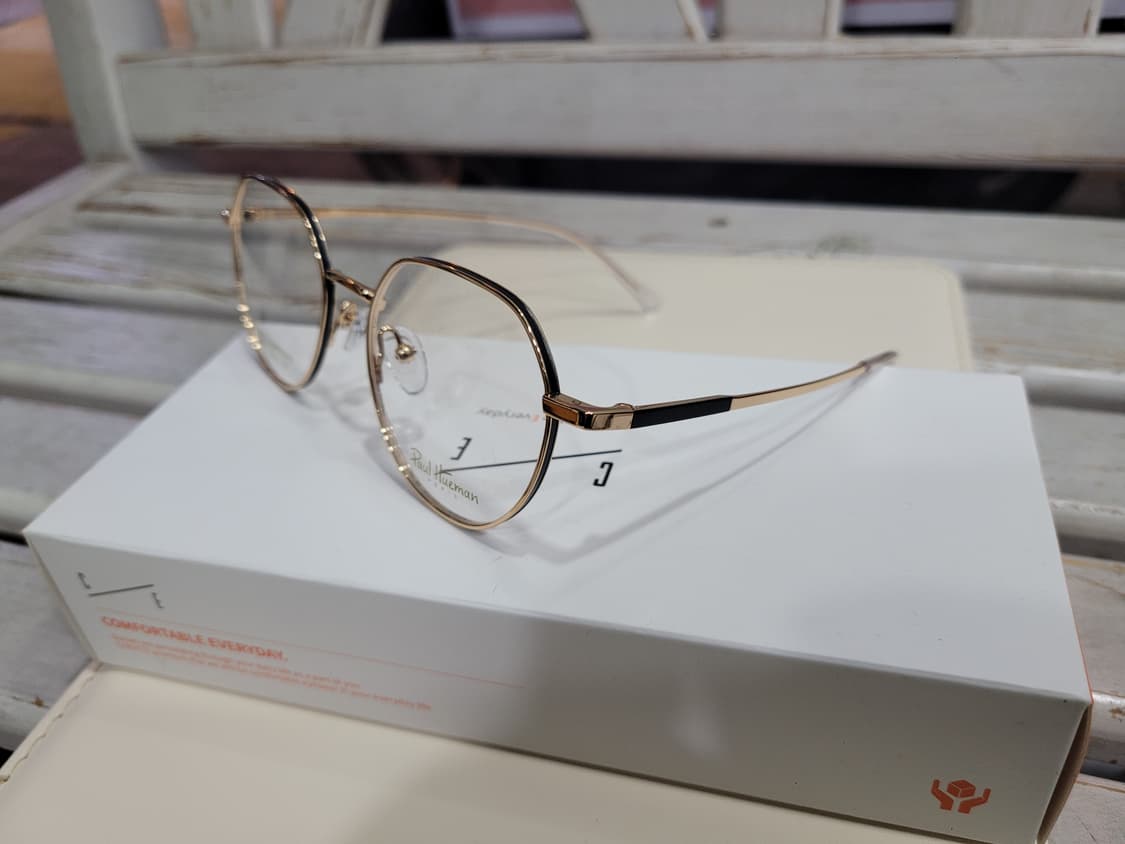 폴휴먼안경(PHF422A 골드육각)퓨어티탄초경량 상품이미지3