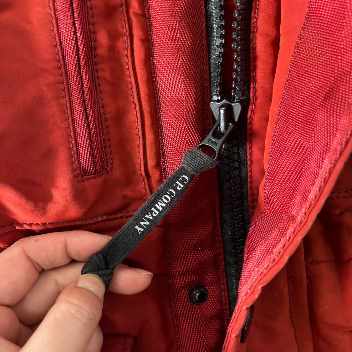 100 CP컴퍼니 14FW 고글 덕다운 패딩 상품이미지4