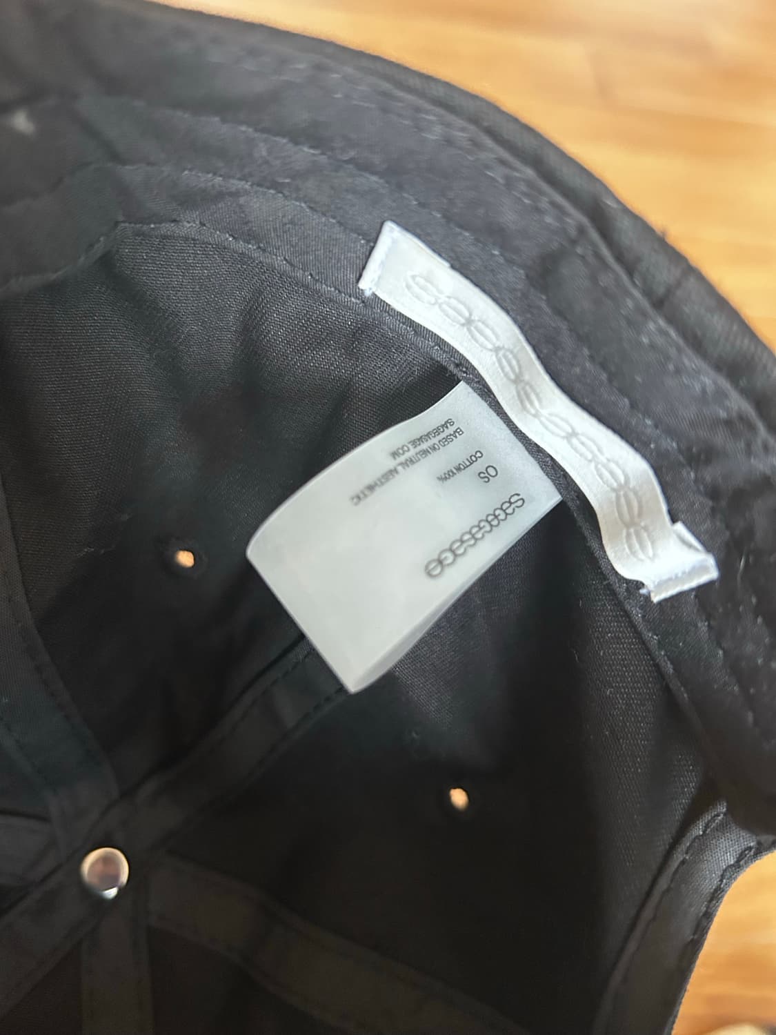 세이지가세이지 로고 볼캡 상품이미지6