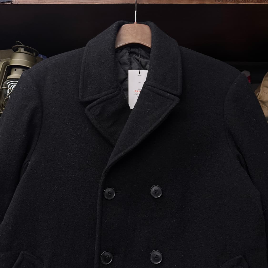 00s 폴로 랄프로렌 US NAVY 미 해군 밀리터리 복각 피코트 상품이미지3