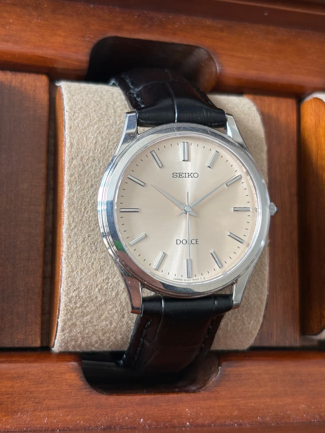 세이코 8j41-8010 돌체 샴페인 다이얼 상품이미지2