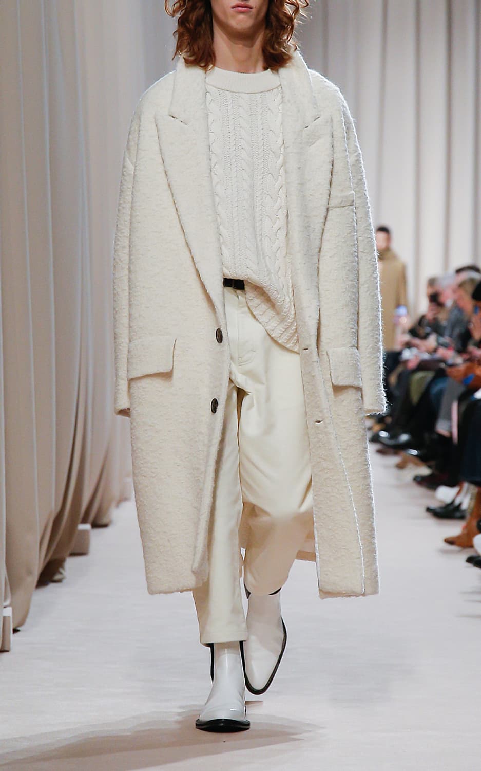 ami 아미 오버사이즈 헤비 케이블 니트 상품이미지9