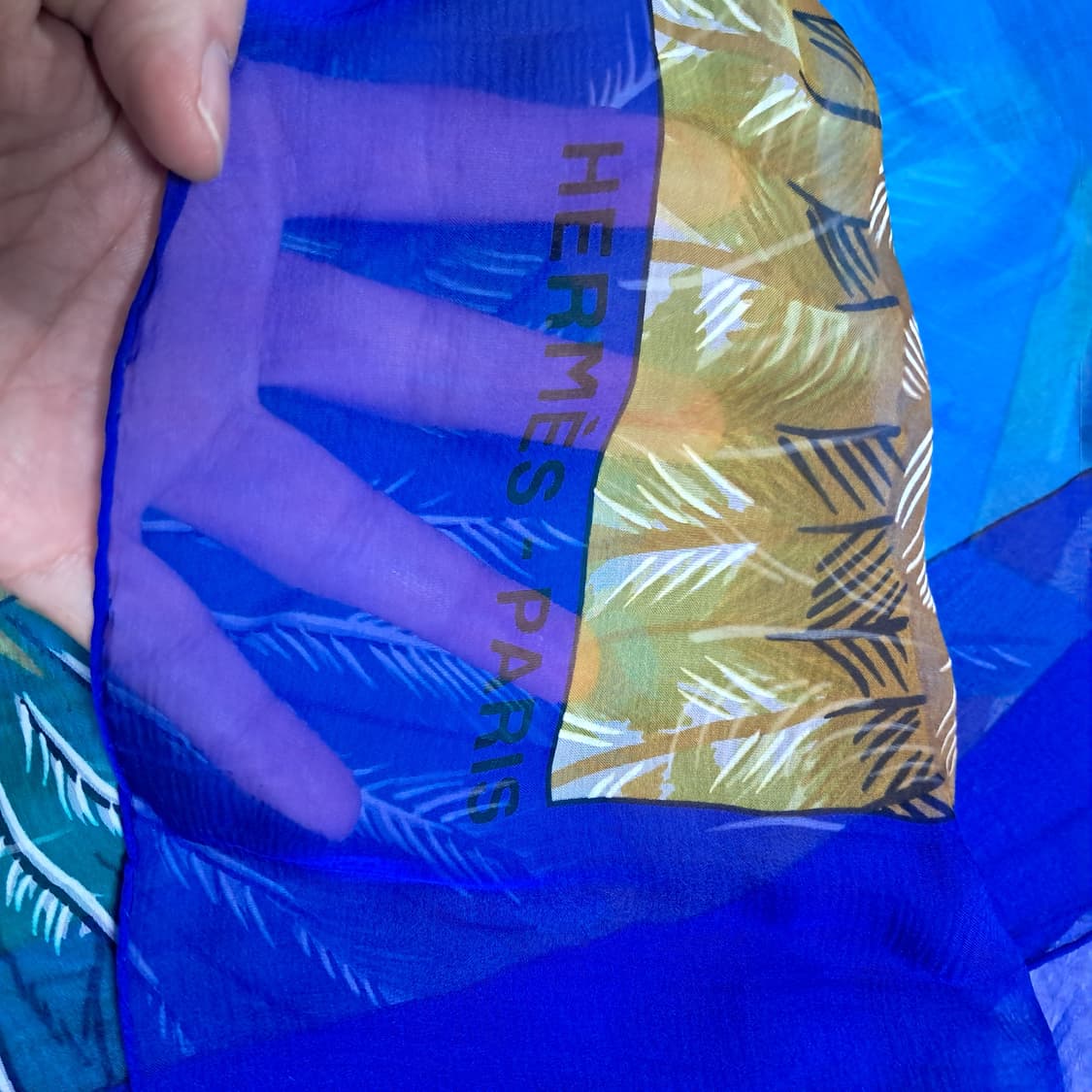 정품 에르메스 실크 스카프 140(빅사이즈) 상품이미지5