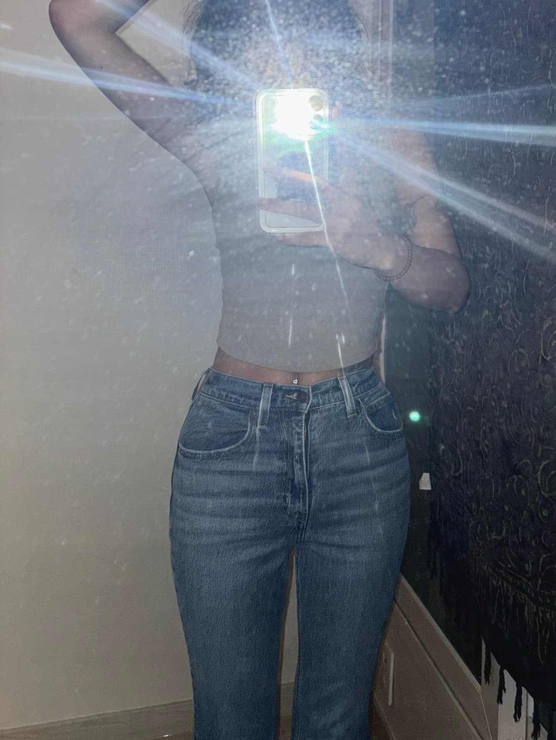 리바이스 세미 부츠컷 데님 팬츠 상품이미지1