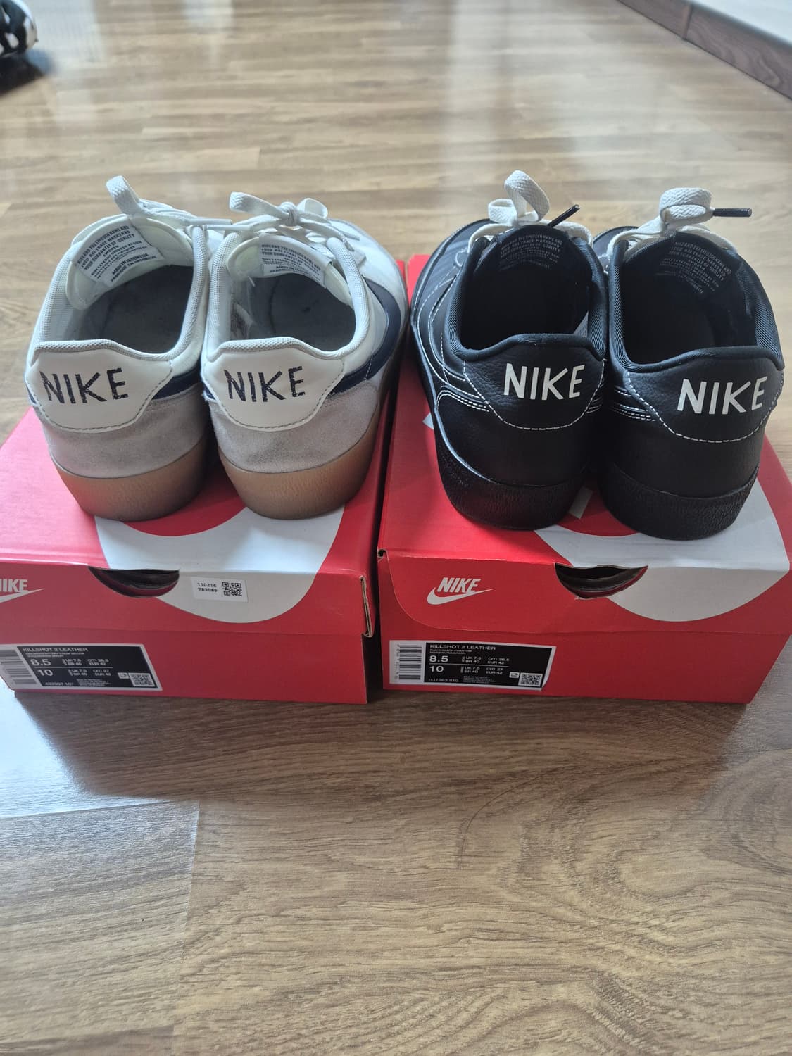 [265,블랙 팬텀/제이크루]나이키 킬샷2 2켤레 판매합니다 상품이미지3