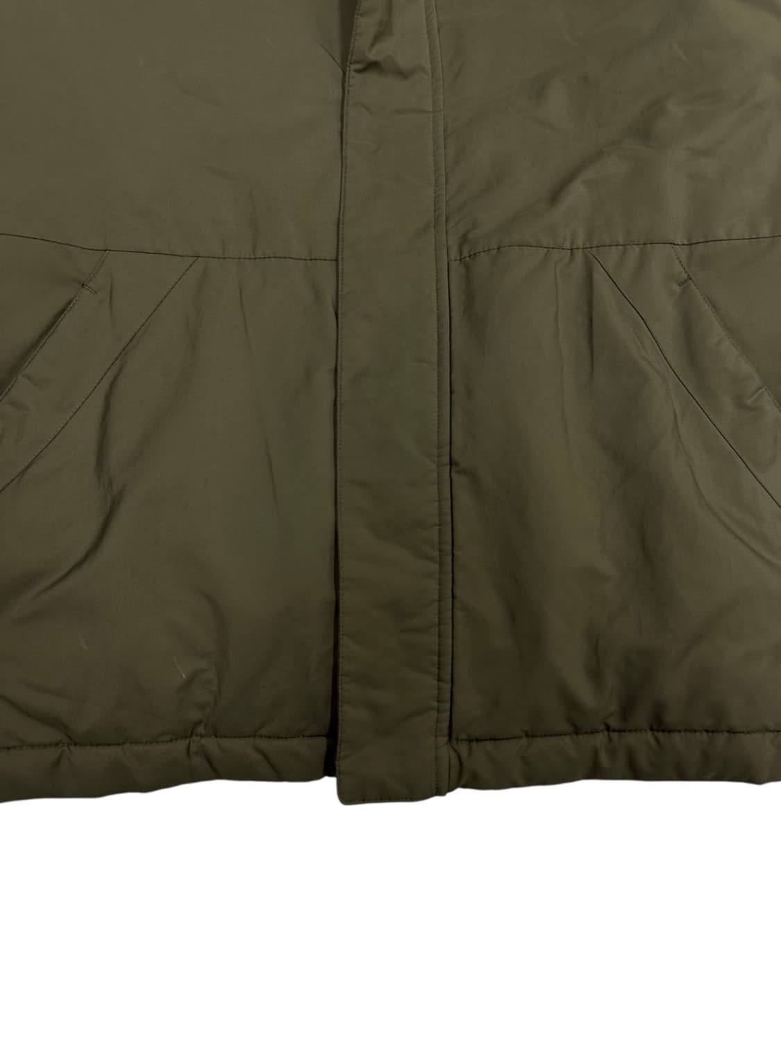 00s YSL 생로랑 구스다운 패딩 카키 (XXL)  상품이미지4