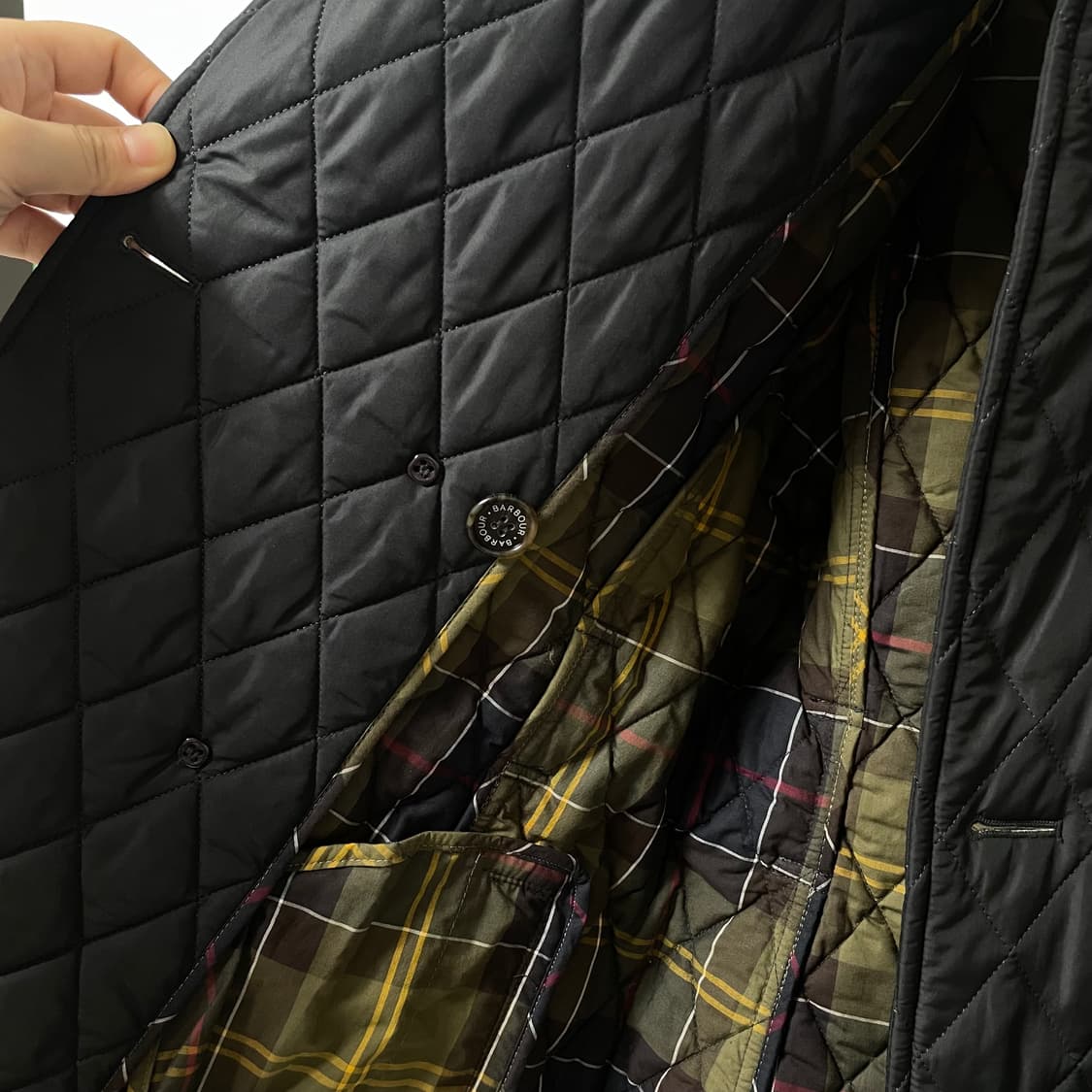 바버 퀼팅 코트 자켓  상품이미지4