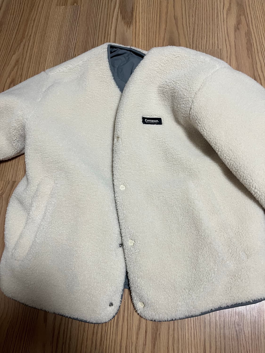 커버낫 양면 재킷 후리스 플리스 리버서블 퀄딩 상품이미지3