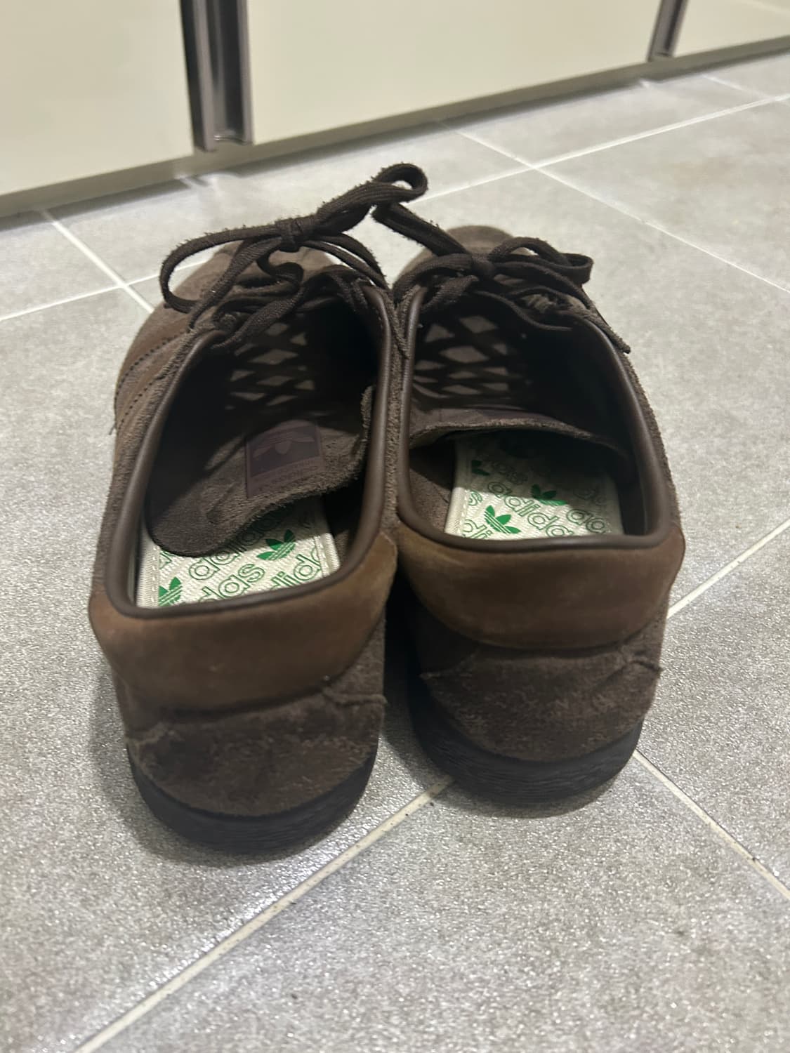 아디다스 토바코 그루엔 다크브라운 260mm (택보유) 상품이미지4