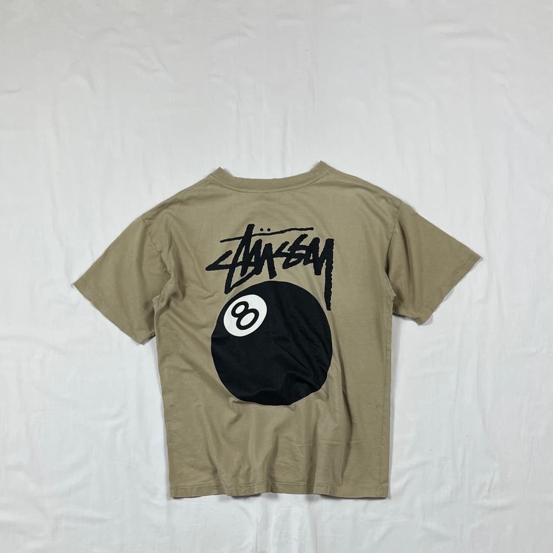 90‘s 스투시 stussy 8ball 프린트 반팔티 상품이미지6