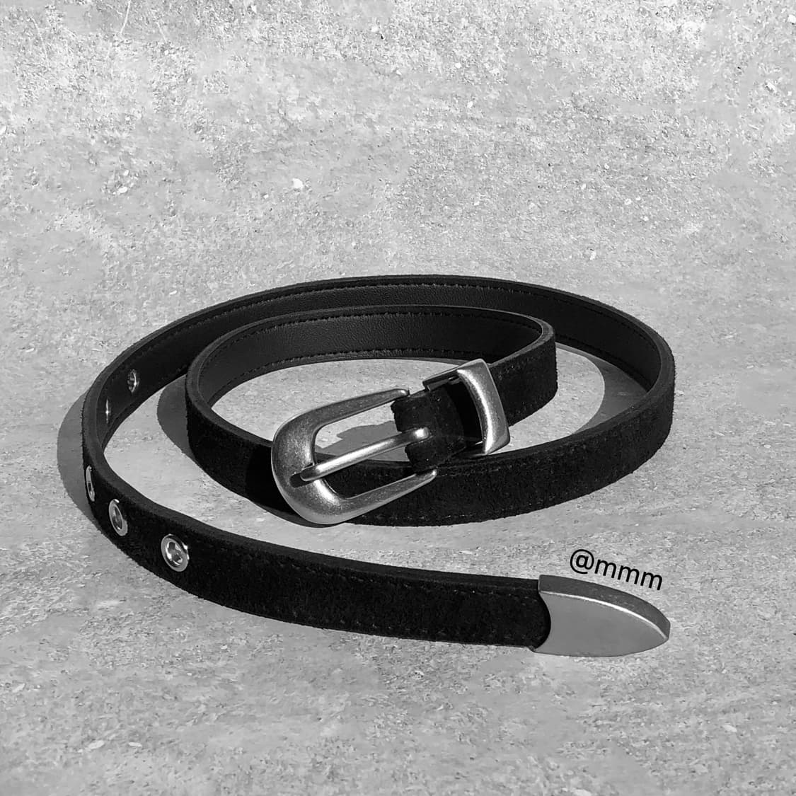 스웨이드 아일렛 웨스턴 벨트 상품이미지4