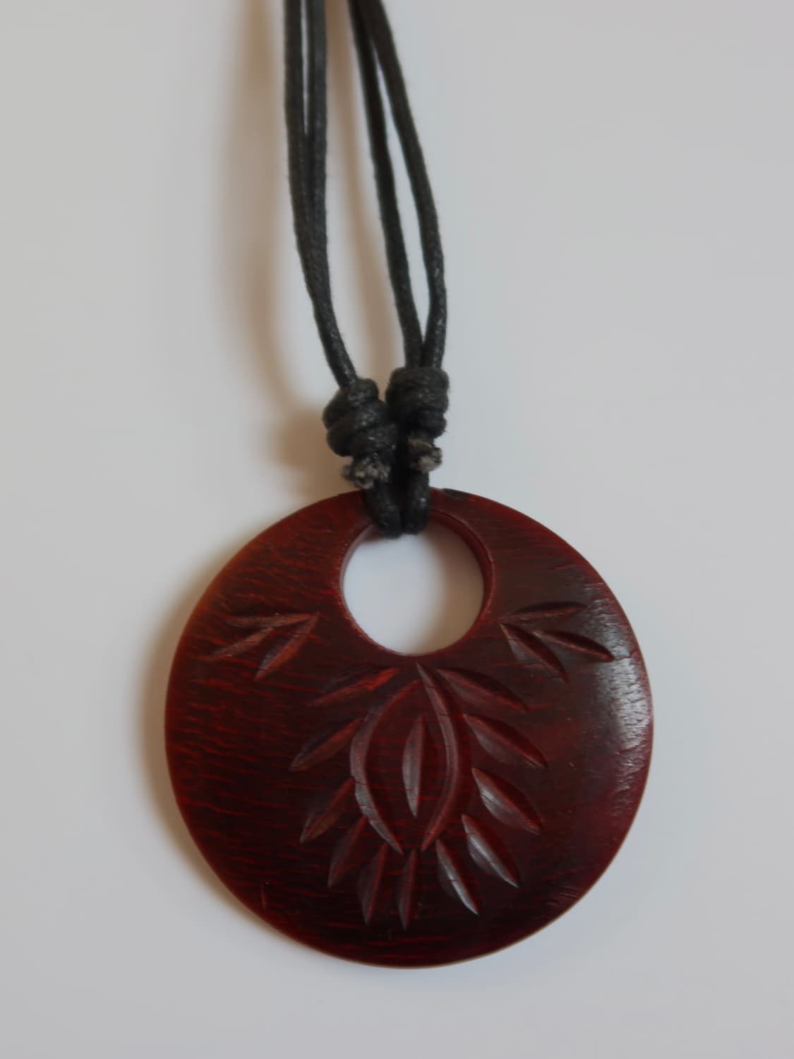 leaf carved necklace 상품이미지4