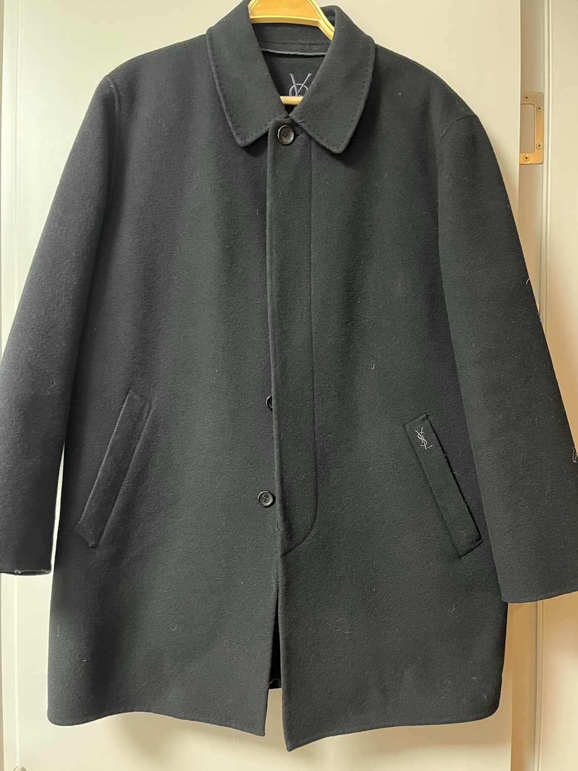 yvessaint laurent 모직 코트 상품이미지2