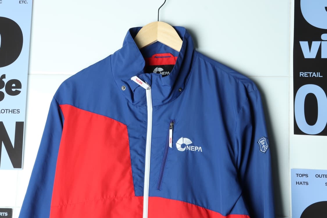 (L-XL) 네파 집업 바람막이 점퍼자켓 등산 레드 블루-H31272 상품이미지3