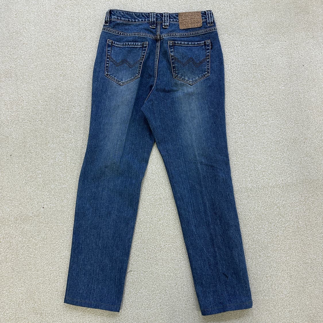 실측확인 에드윈 청바지 0317D 상품이미지5