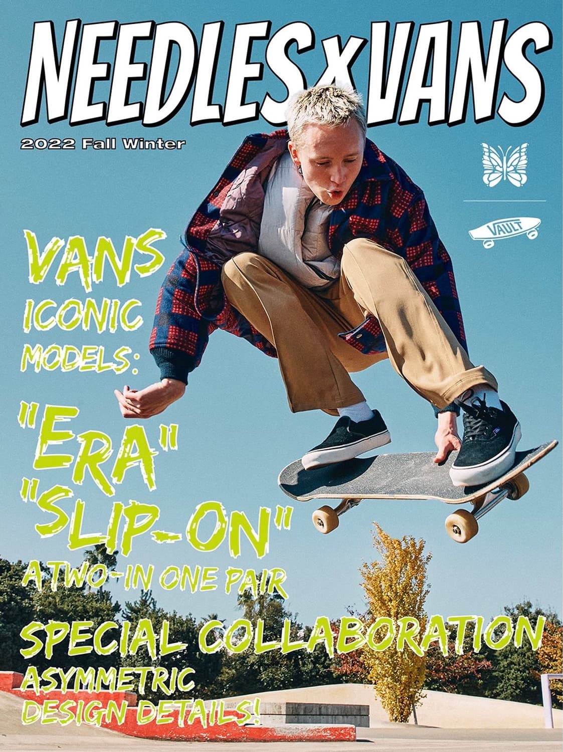 Needles x Vans ERA / SLIPON - Black 상품이미지2