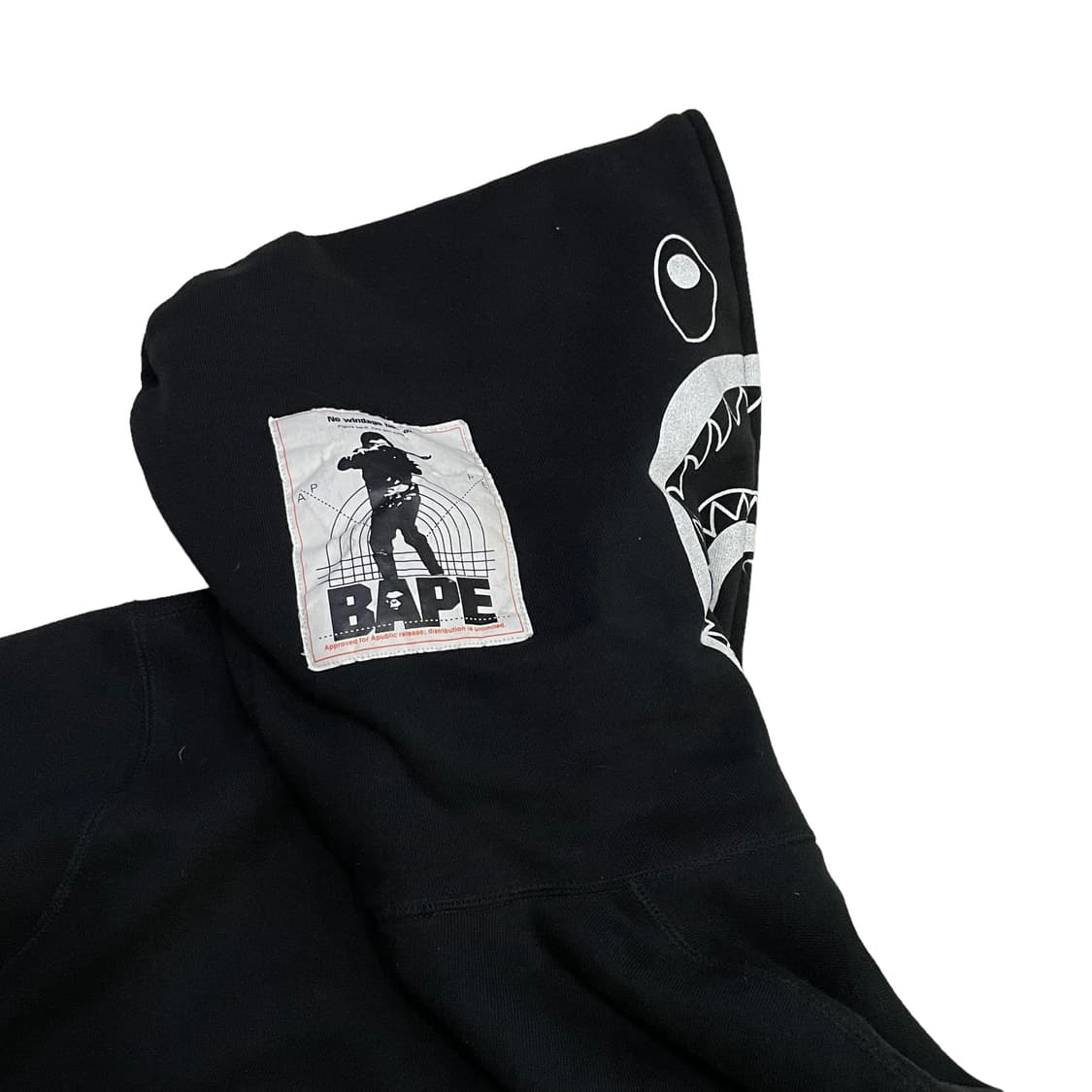 (L~XL) 베이프 밀리터리 풀집업 샤크 후드집업 상품이미지6