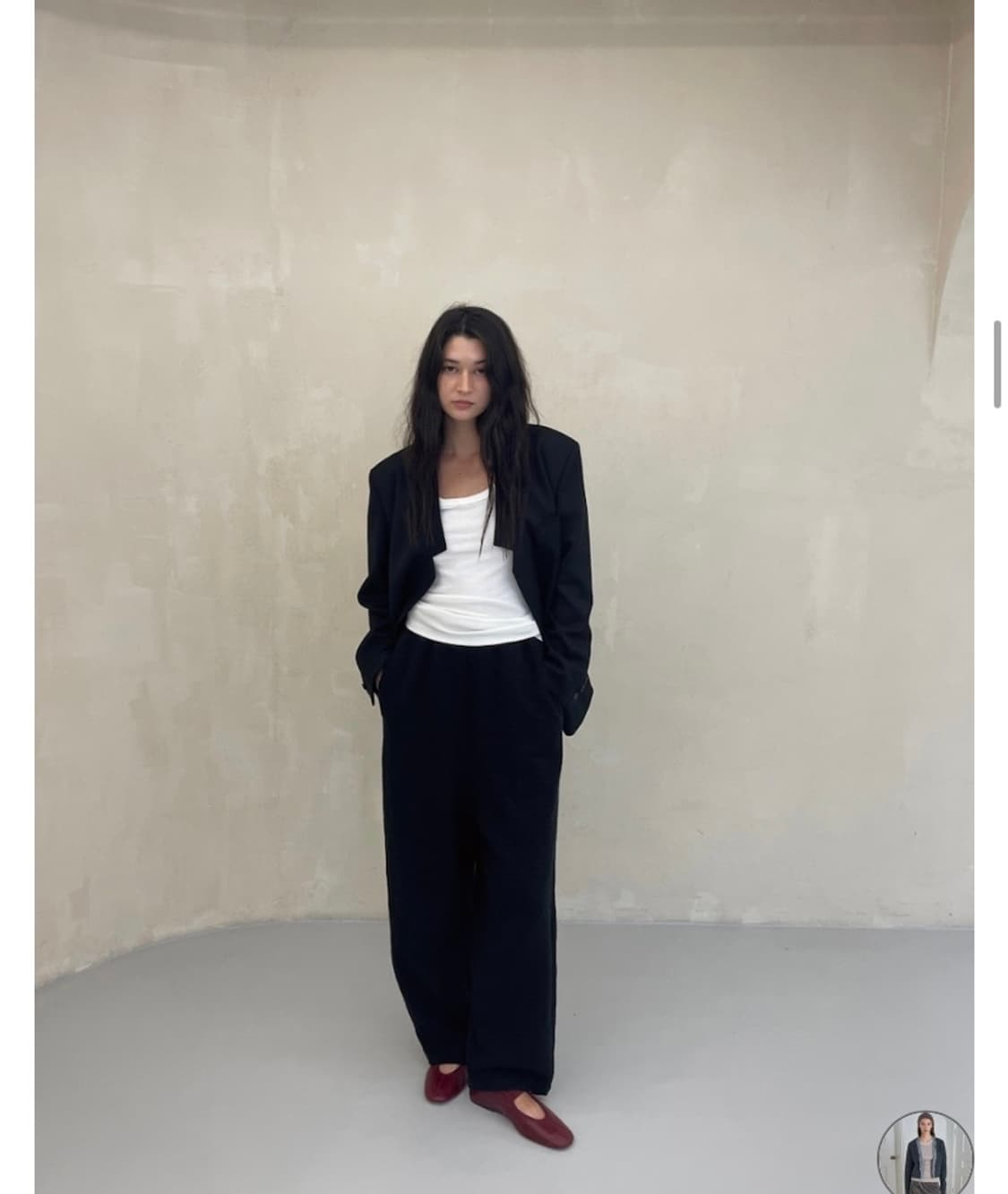 더하우스류 플랫 카라 자켓 상품이미지2