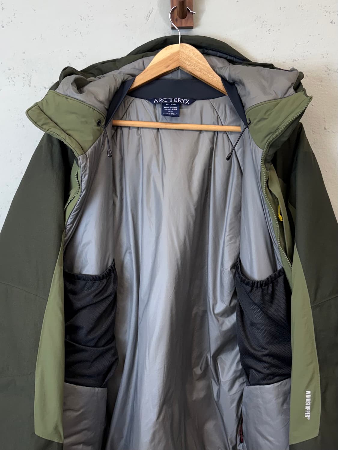 아크테릭스 00s 빈티지 윈드스토퍼 프리마로프트 자켓 상품이미지7