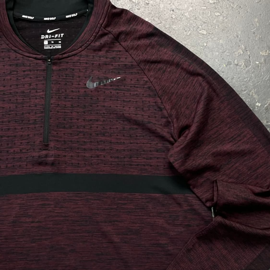 105 나이키 골프 드라이핏 반집업  상품이미지2