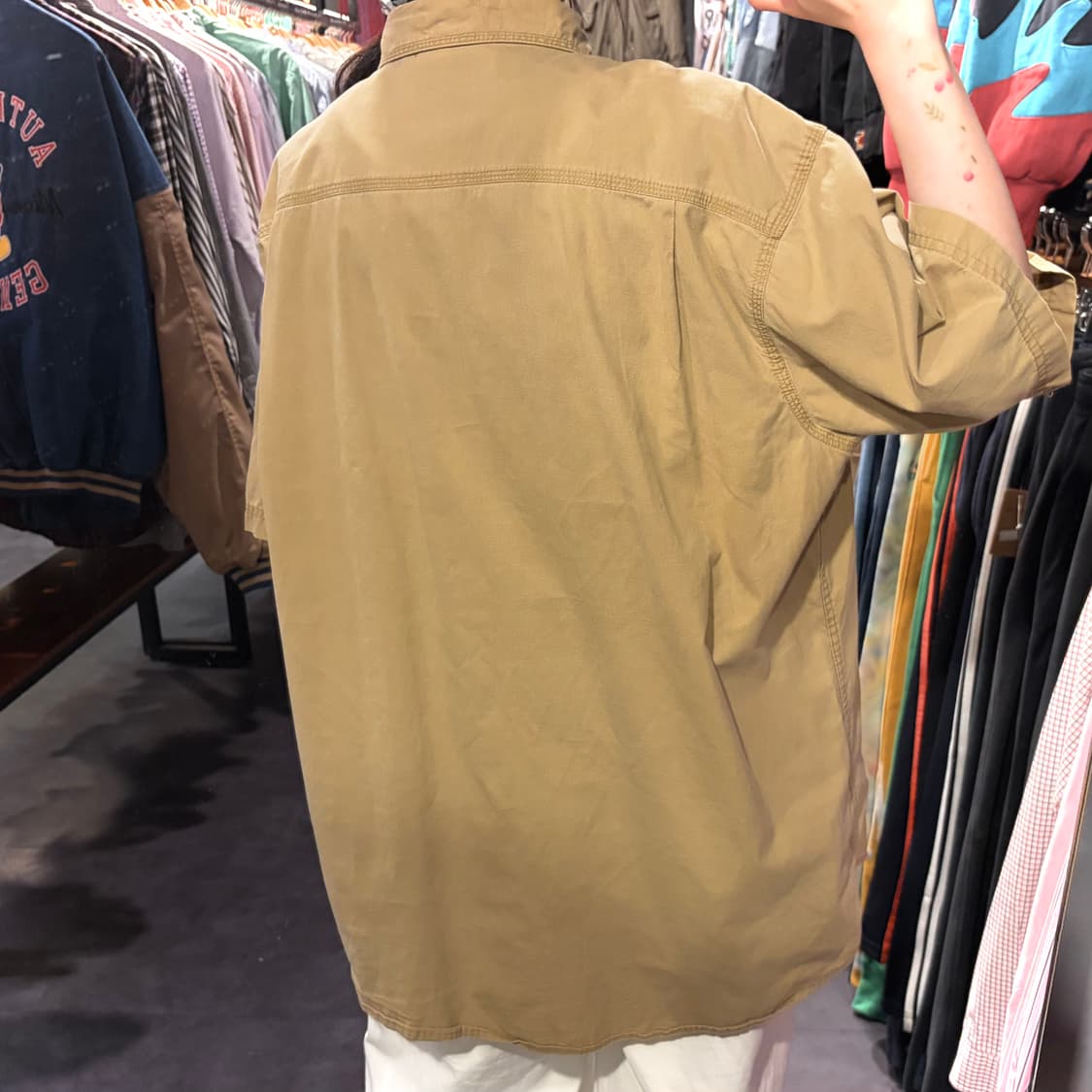 [IM]Carhartt 칼하트 반팔 셔츠 베이지 상품이미지6