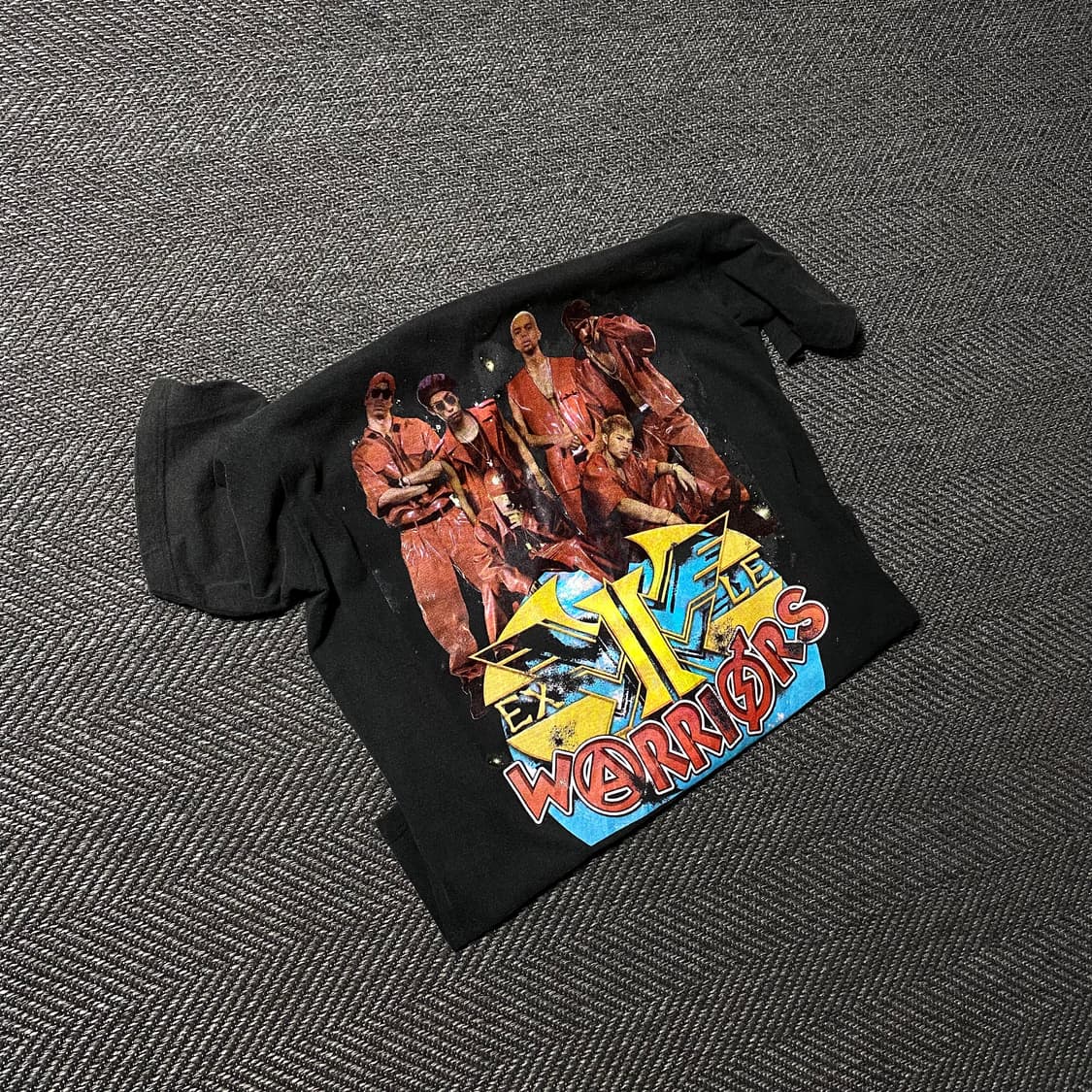 일본 EXILE THE SECOND 밴드 반팔 락티셔츠 상품이미지2