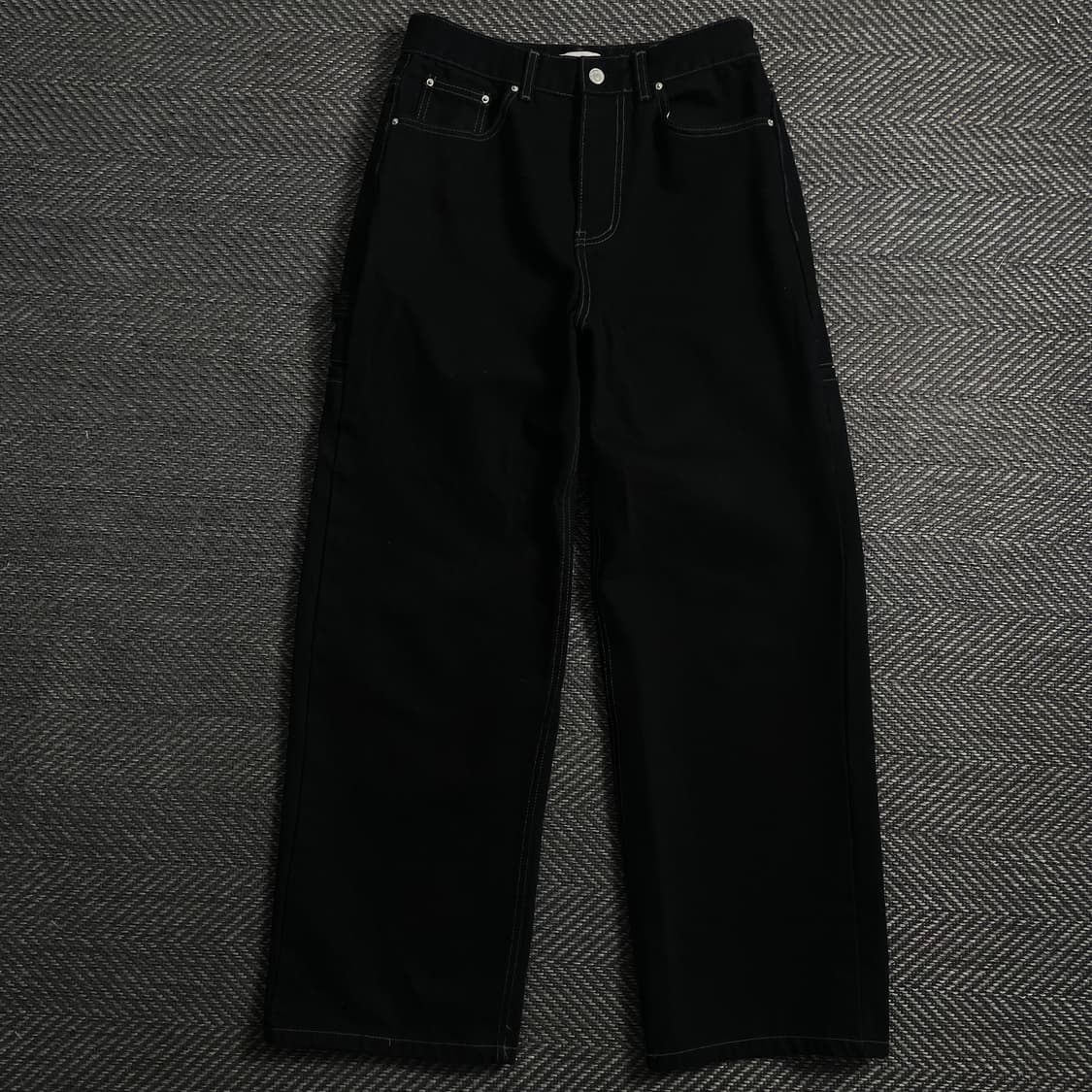 answer 백 포켓 스티치 데님 카펜터 워크 데님 팬츠y 4157 상품이미지2