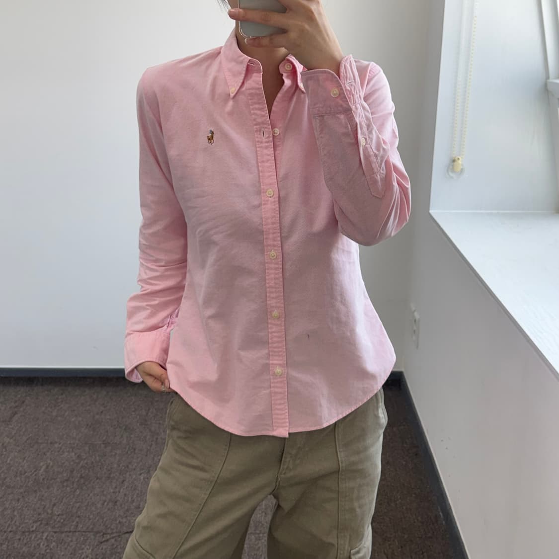 Polo 폴로 멀티포니 핑크 셔츠  상품이미지1