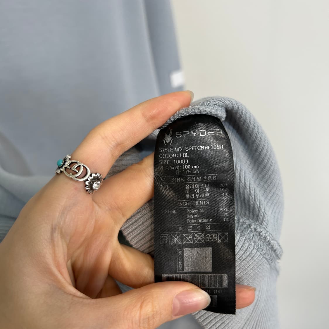 스파이더 남성 맨투맨 티셔츠 100 상품이미지4