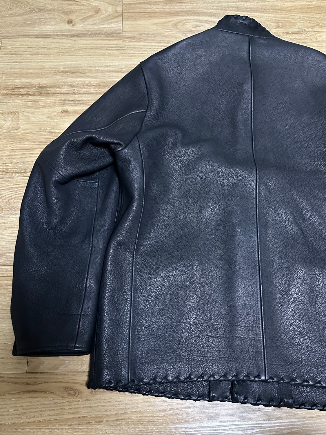 L 새제품 택포320만)25ss NICENESS SIMONON Black 상품이미지8