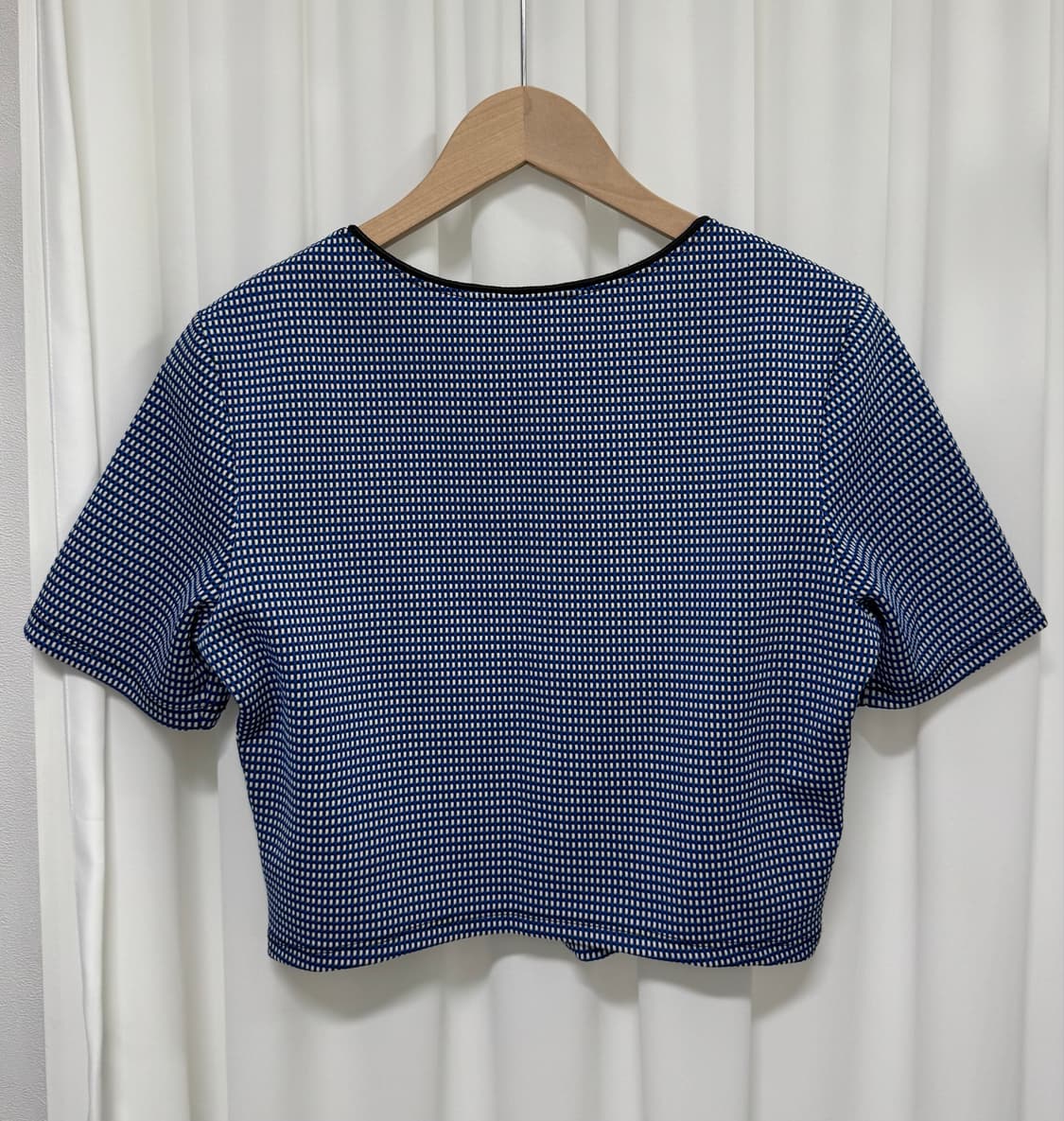 ZARA 자라 반팔 패턴 집업 상품이미지6