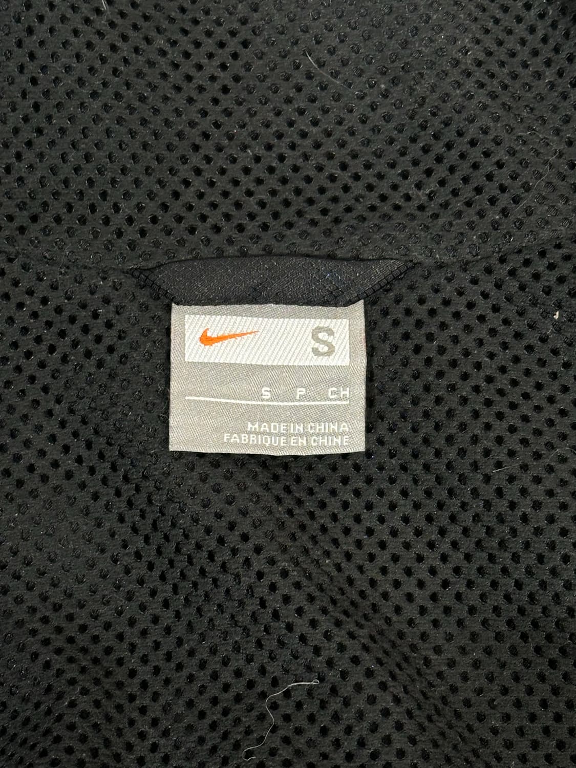 00s 나이키 블랙 스몰 로고 올드스쿨 트랙탑 져지 S 상품이미지7