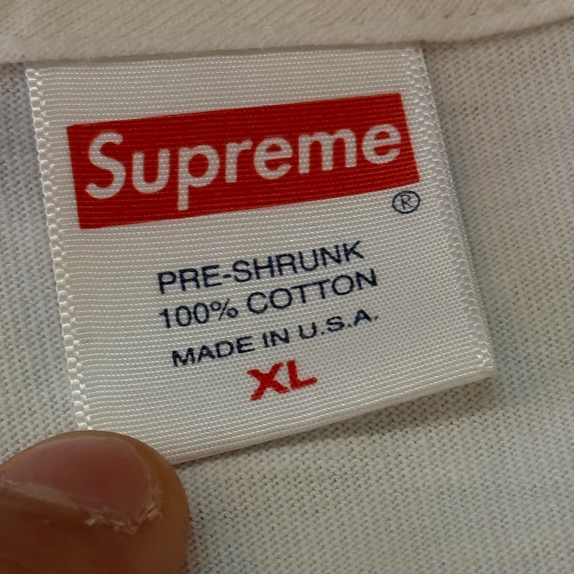  20FW 슈프림 베라파이 티셔츠 USA XL 상품이미지3