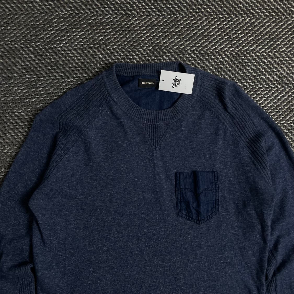 디젤 y2k 아카이브 포켓 디테일 니트o 3466 상품이미지4