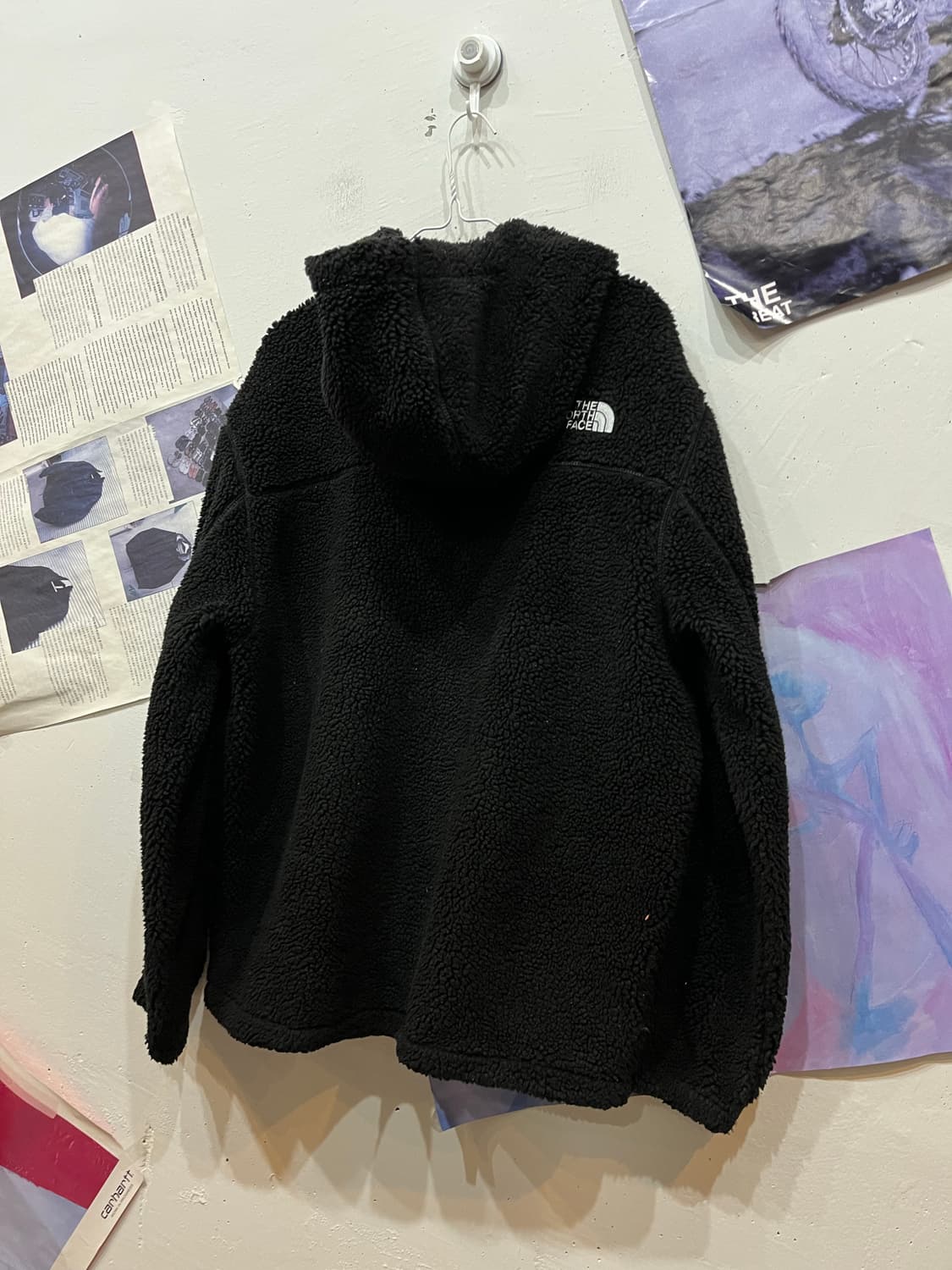 노스페이스 후리스 후디 자켓 블랙 XXL  상품이미지2