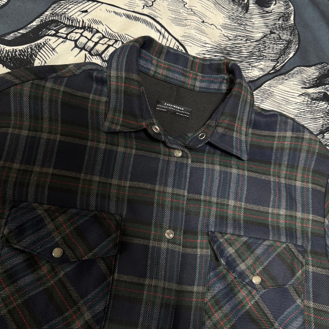 자라 웨스턴 프린지셔츠 남방 여성 S 사이즈 상품이미지2