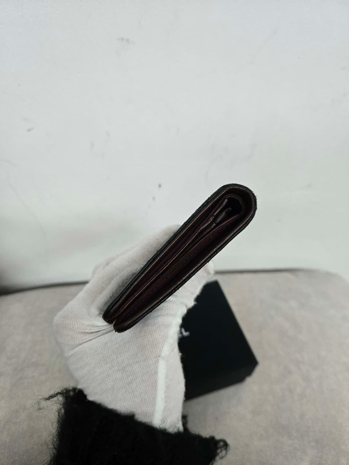 [보증서 정품] 샤넬 램스킨 장지갑 상품이미지3