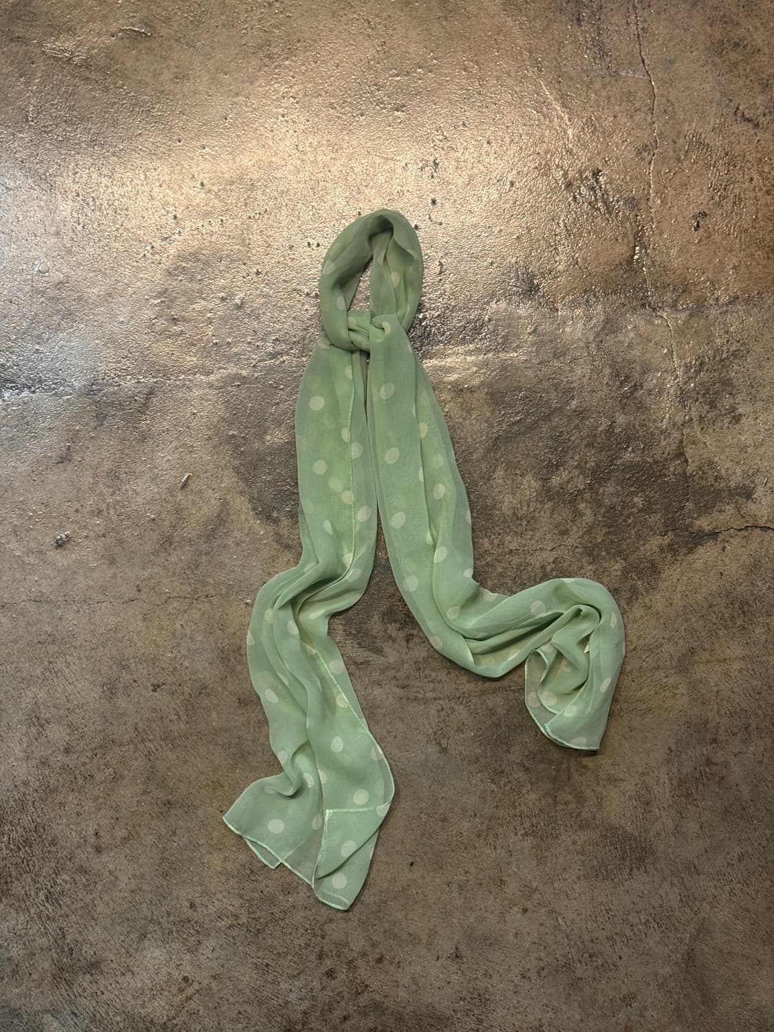 OS ) Japanese Vintage Dot Scarf 상품이미지2