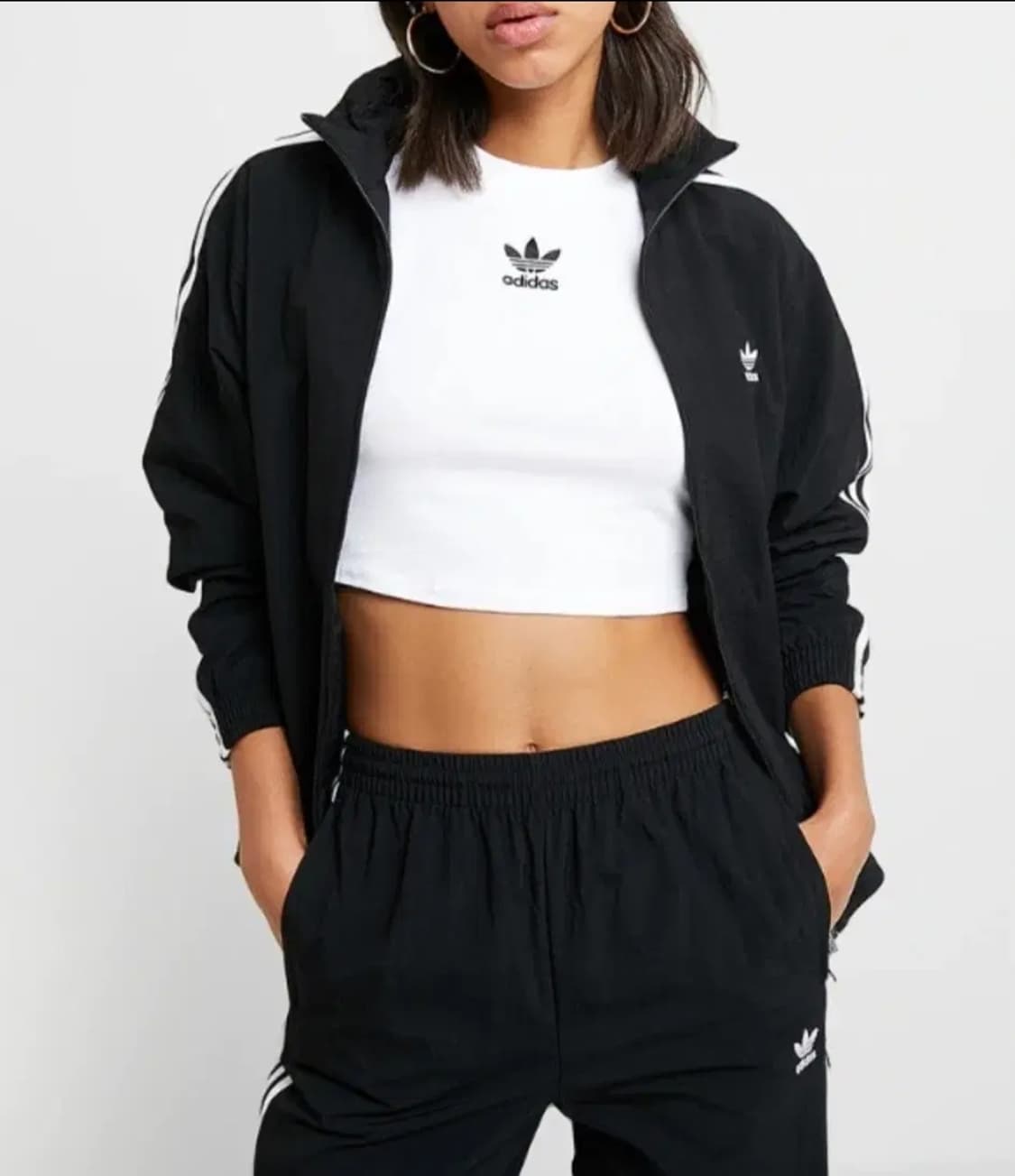 여성 L 아디다스 우먼 트랙탑 자켓 상품이미지2
