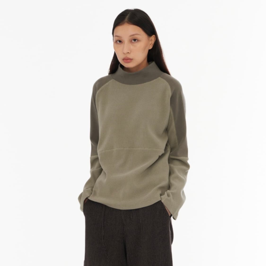 웰빙익스프레스 와플 터틀넥 s 상품이미지1