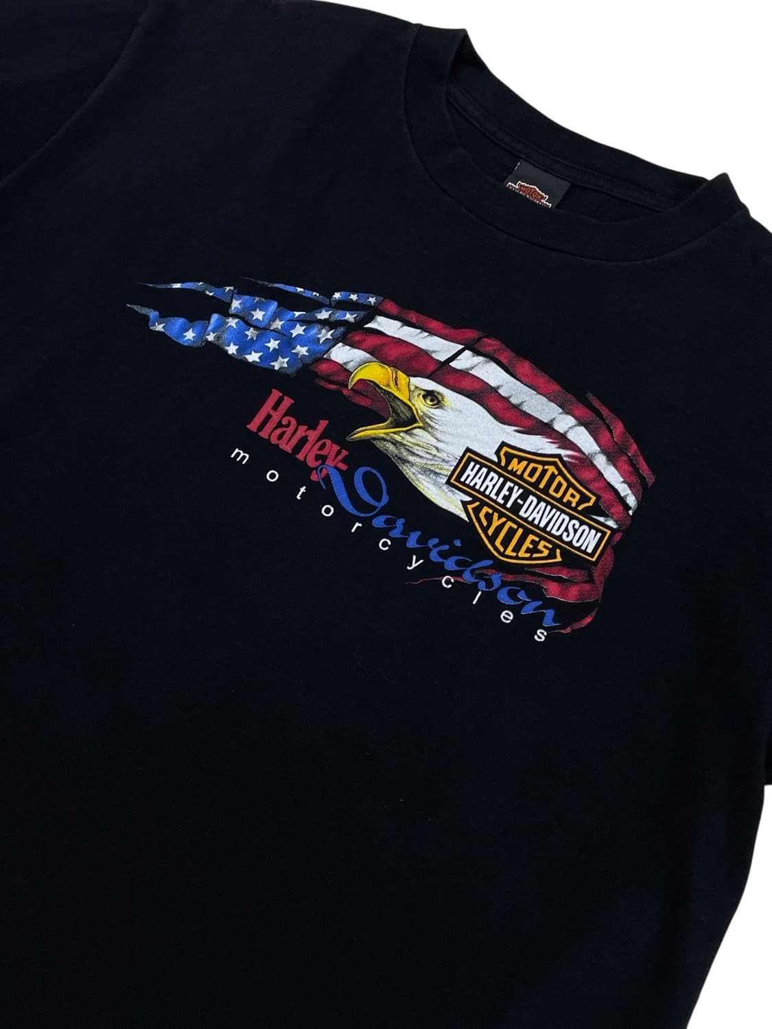 [XL] 00s made USA 할리데이비슨 숏 슬리브 반팔 티셔츠 상품이미지4