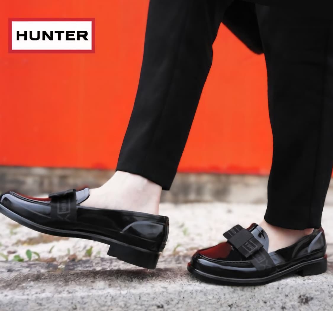 헌터 HUNTER 보우 로퍼 레인슈즈 상품이미지3