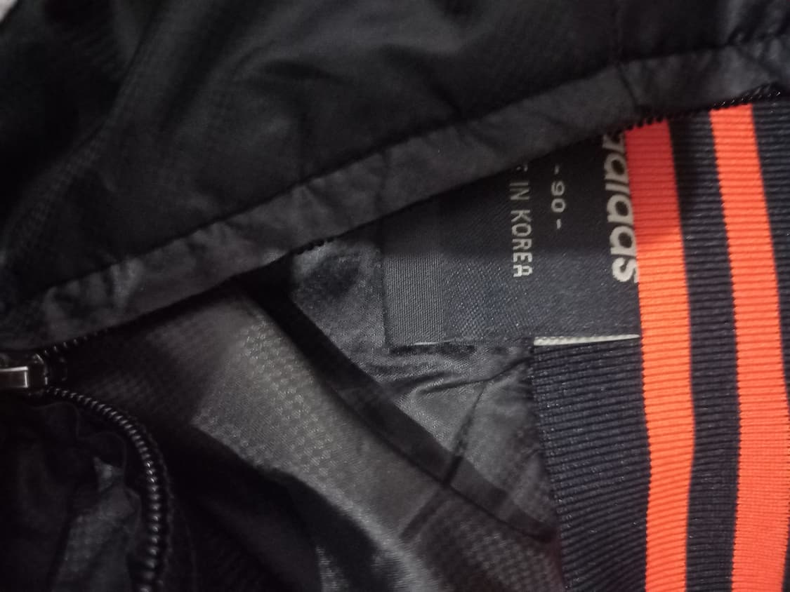 새상품 아디다스 롯데 자이언츠 베이스볼 춘추 자켓 블랙 90/S 상품이미지5