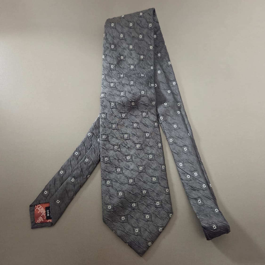 Cerruti 1881 재팬 실크 빈티지 넥타이 상품이미지3
