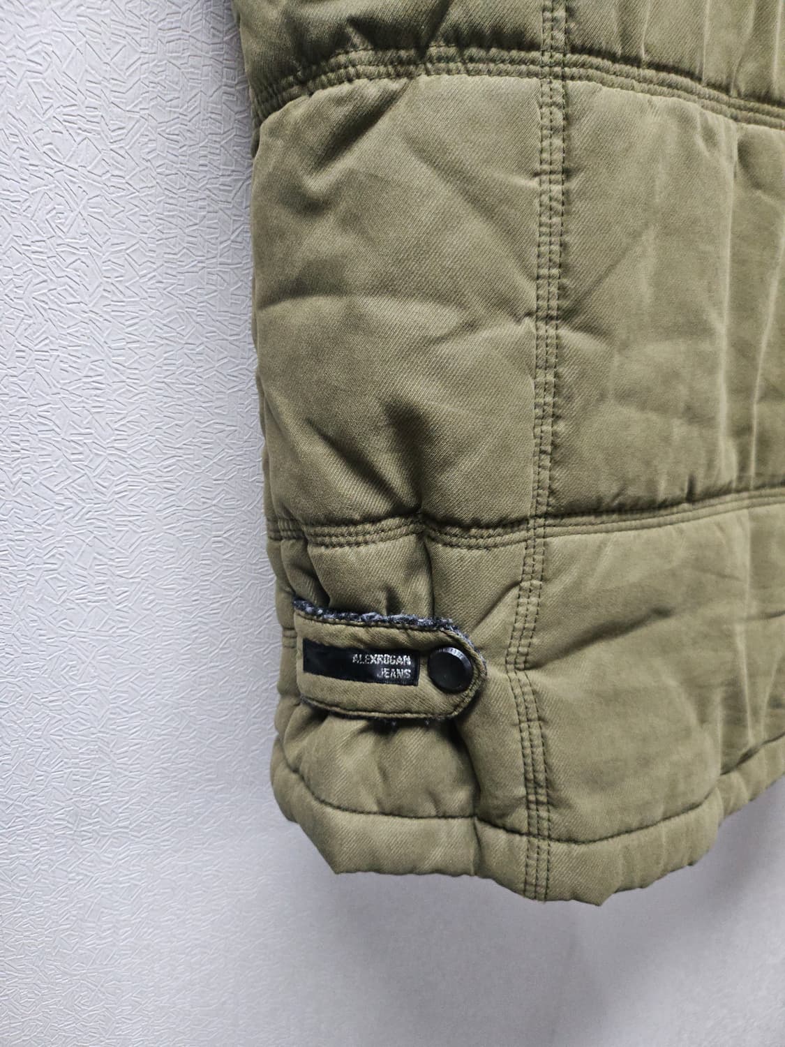 ALEXROGAN 알렉슬로건 패딩 조끼 카키 2XL 상품이미지5