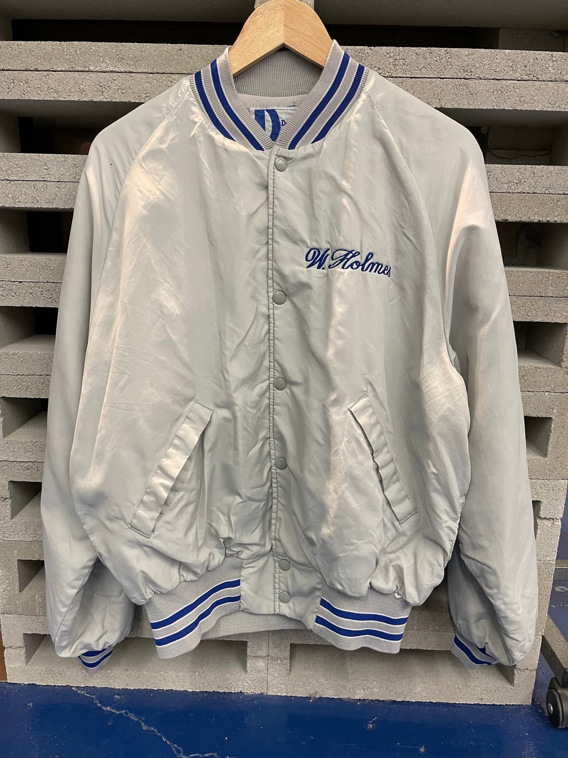 1990s USA Dunbrooke 사틴 자켓 상품이미지5