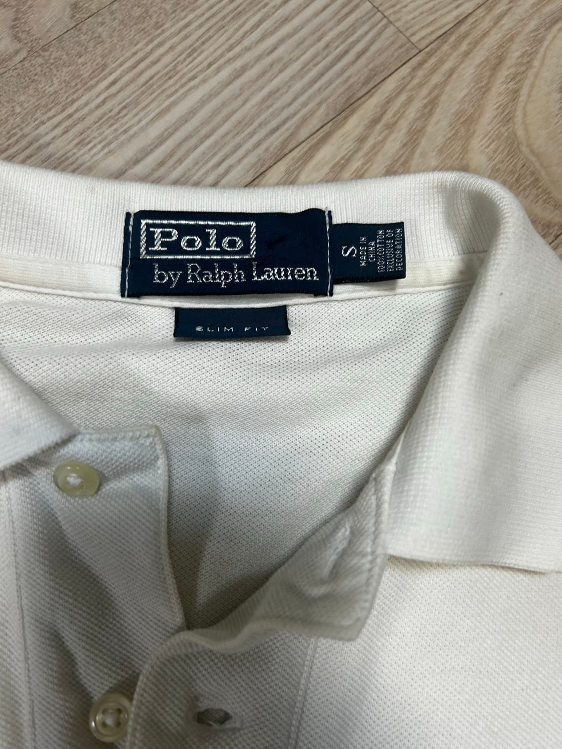 폴로 빅포니 치프키프 반팔 화이트 카라티 상품이미지2