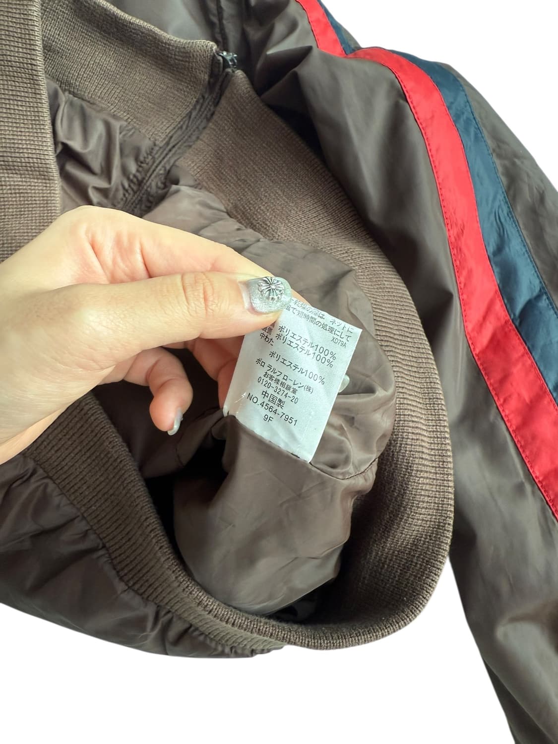 폴로 브라운 투웨이 자켓 상품이미지8